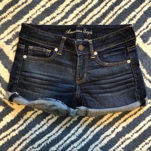 American Eagle jean shorts- size 6